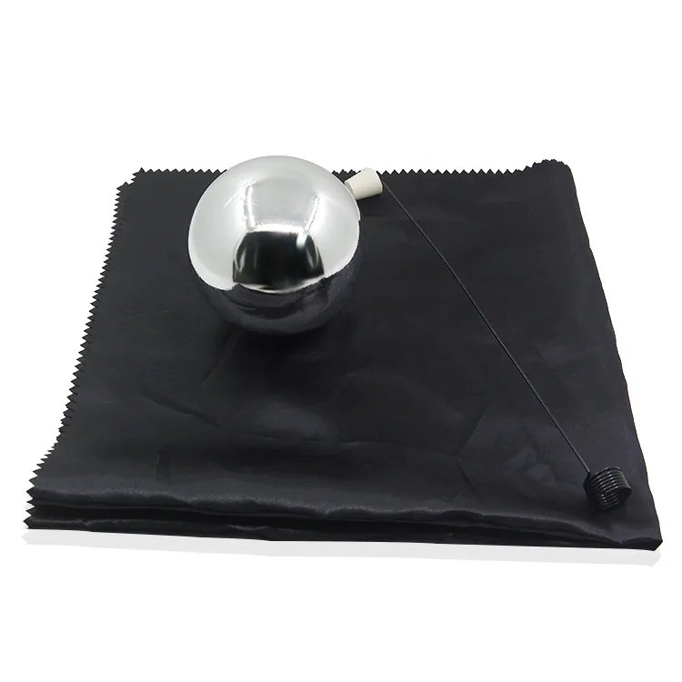 BrilliantMagic Silver Magic Ball Levitation Trick Float Ball Toy for Magic Performance Prop