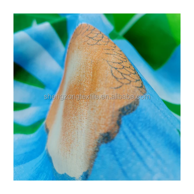 
100% polyester brushed pigment printed bed sheet fabric 230cm 70gsm 