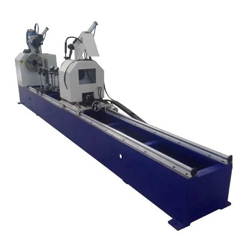 Professional automatic TIG welding stainless steel pipe flange end double circular seam welding machine