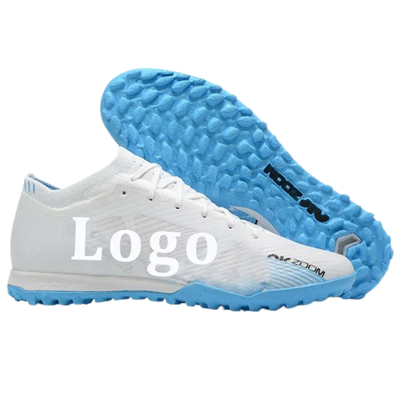 Hot sale Assassin XV Low Top Outdoor Full knit waterproof MD plus air cushion grass spikes TF football boots