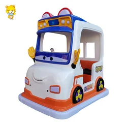 Kiddie Rides Coin Operated Children Ride On Car Kids School Bus Driving Cars Ride Big Wheels Amusement School Bus for Kids