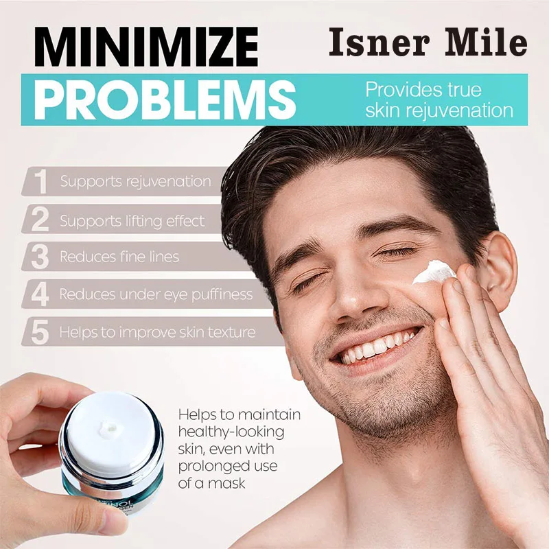 OEM Private Label Vitamin A  Facial Skin Care Moisturizing Anti-Wrinkle Anti-aging Retinol Face Cream