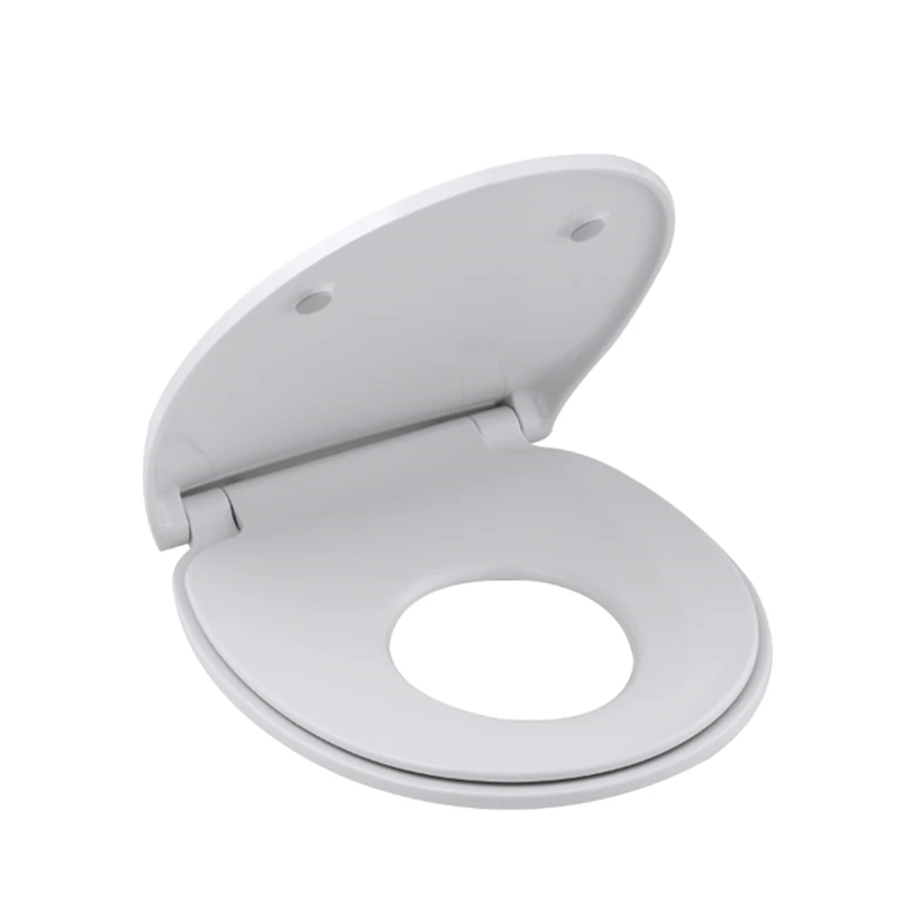 Sunten SU040S Family round Toilet Seat with Removable Child Seat Soft Close Quick Release Functions Made Urea UF Materials
