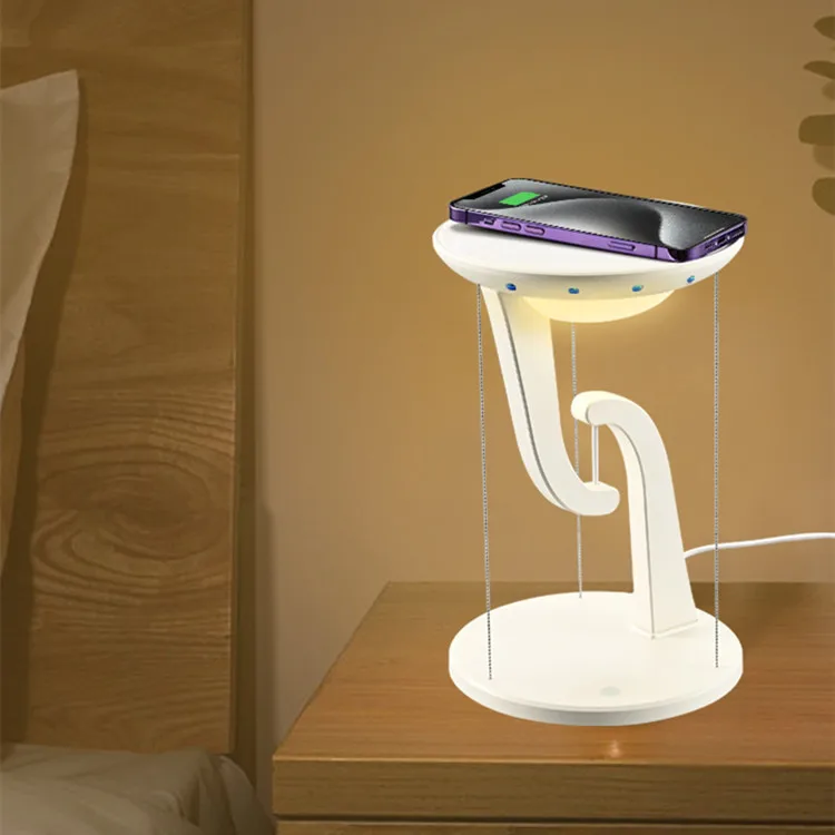 Wireless Charging 15w Super Led Desk Lamp Low Price Special Night Light Restaurant Coffee Store Decoration