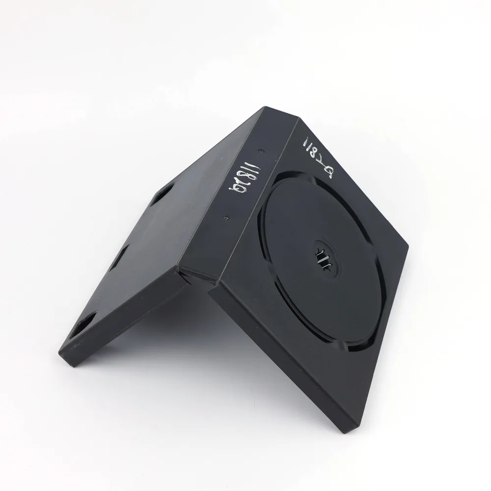 Factory Direct Sale Black Plastic Protector Box Cd Dvd Case Covers Cd Slim Case