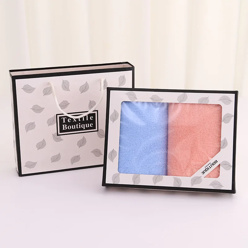 Wholesale Bulk Items Coral Fleece Towel With Box Bath 3 Pieces Towel Gift Set Bath Towel Microfiber Set