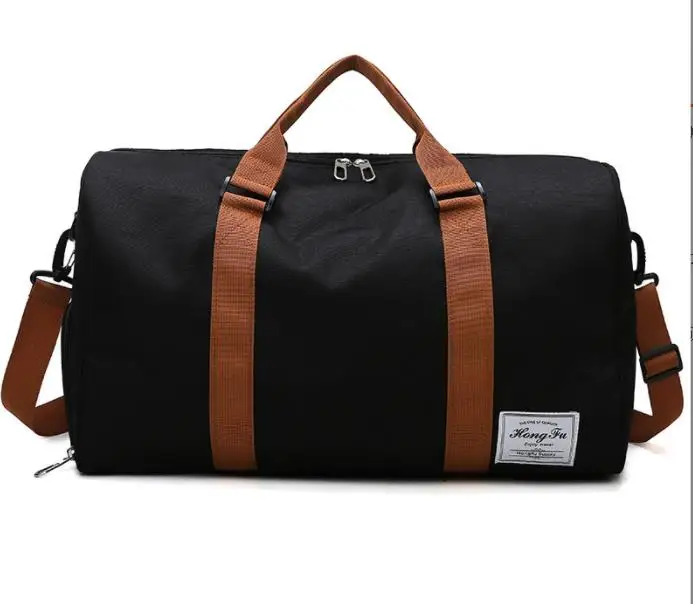 2022 дизайнерская многофункциональная спортивная сумка из ткани Оксфорд с отделением для обуви, оптовая продажа, Спортивная походная сумка с логотипом заказчика для плавания