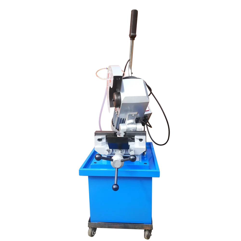 Semi Auto  Steel Tube Metal Cutting Vertical Circular Saw cutting for pipe