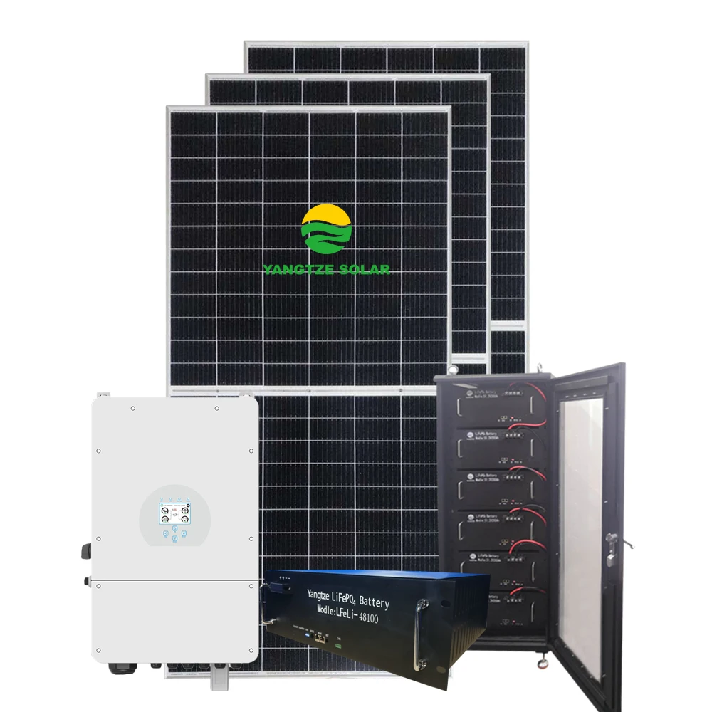 Easy installation 10kw hybrid solar system with MPPT controller