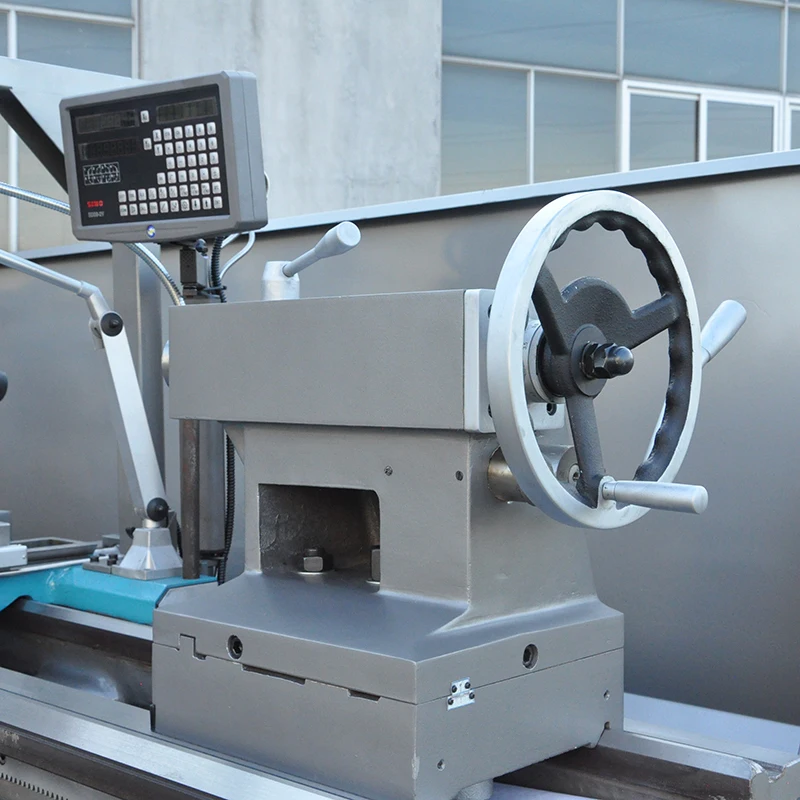 
CNC metalwork automatic lathe DC2680-C Manual pneumatic hydraulic chuck 