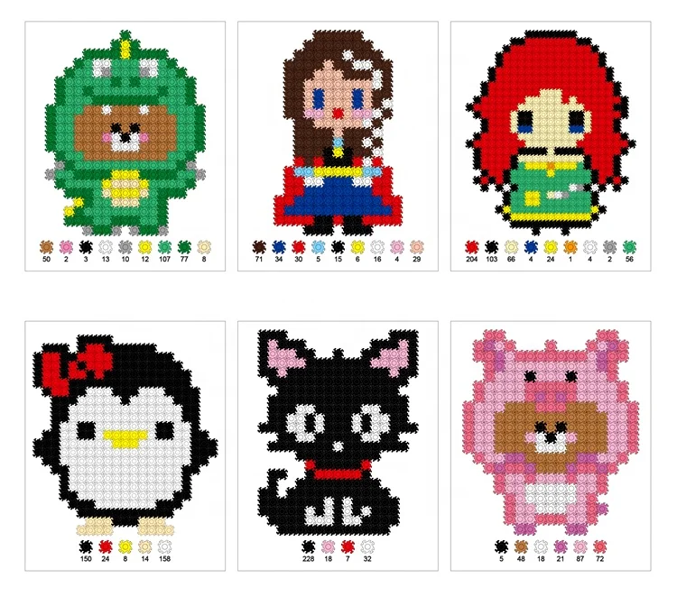 15 commonly used colors More colors can be customized/connected blocks/4-sided pixel building blocks Separator TOOL (NO.PA00105)