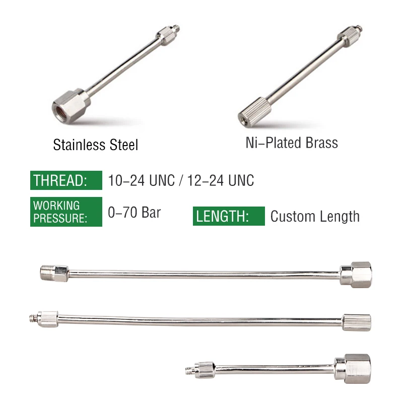 10/24Unc 12/24Unc 5Cm 10Cm 15Cm 20Cm 30Cm 40Cm Flexible Nozzle Extensions