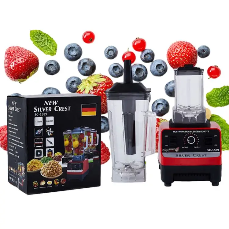 Blender Mixer, Smoothies Ice Appliances Fruit Soundproof Maker Kitchen Food Commercial/