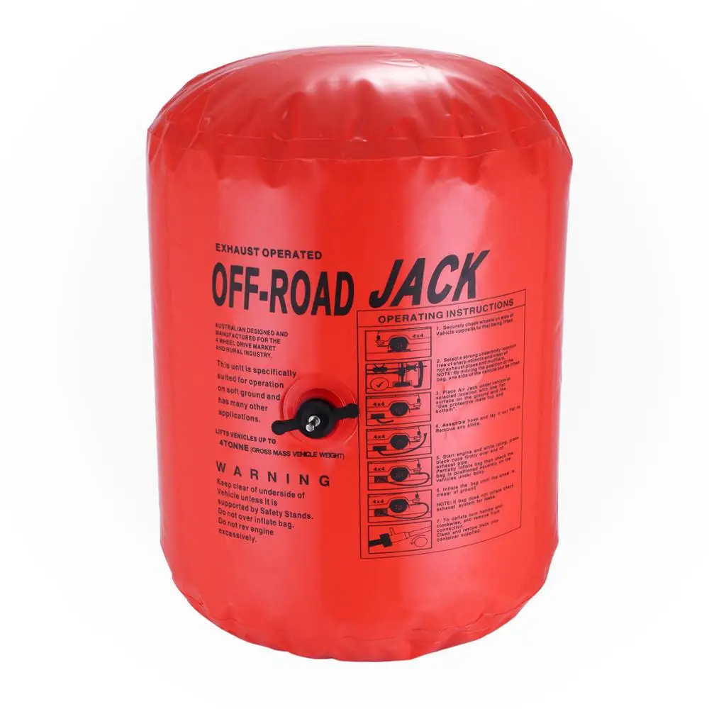 4 Ton NEW Exhaust Air Jack car bag Inflatable car air jack