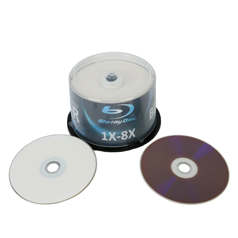 blu-ray blank discs 25gb with cake box