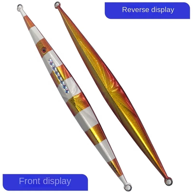 Deep Sea Slow Sinking Fishing Jig 150G200G250G300G350G400G Metal Lure For Bluefin Tuna Big Game Metal Jig Lure