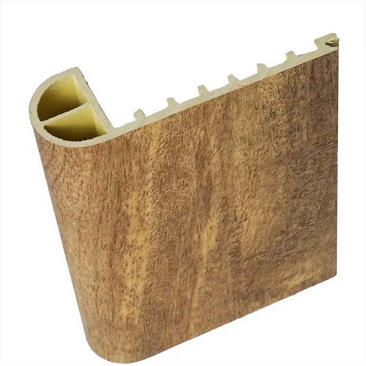 Hot Sale WPC Flush Stair Board and Stair Nose for House