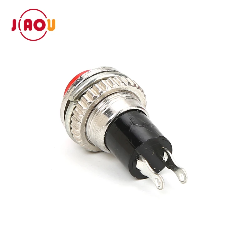 JIAOU YUEQING 10mm 2 Pin  Push button Switch DS-316