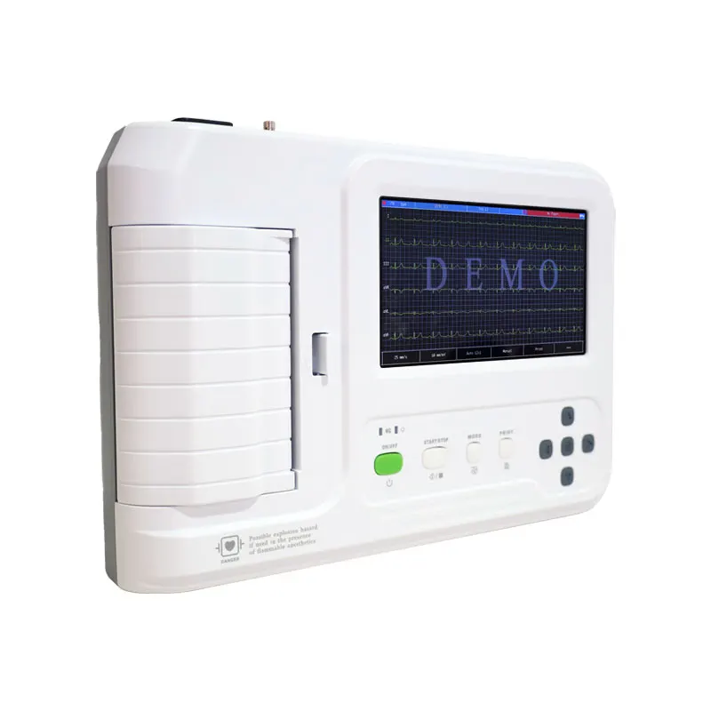CONTEC ECG600G Touch Screen 6-Channel Electrocardiograph ECG EKG + PC Software