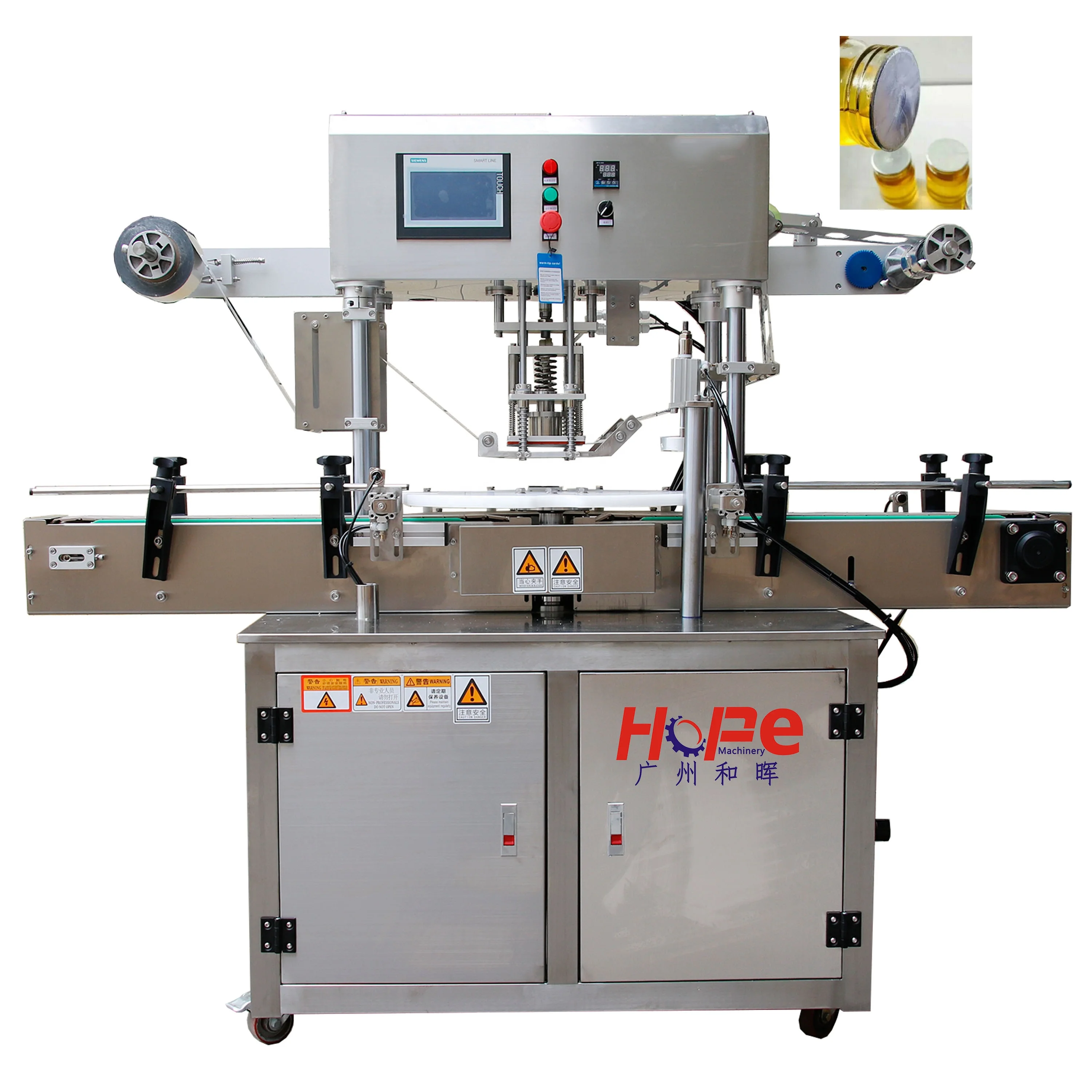 Hot Sale Automatic Square Round Bottle Cup Filling And Sealing Machine With CE Certification
