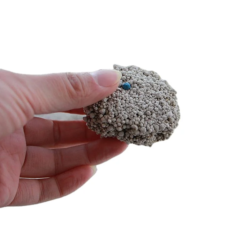Bentonite cat litter loose clumped natural crushed pet cat litter