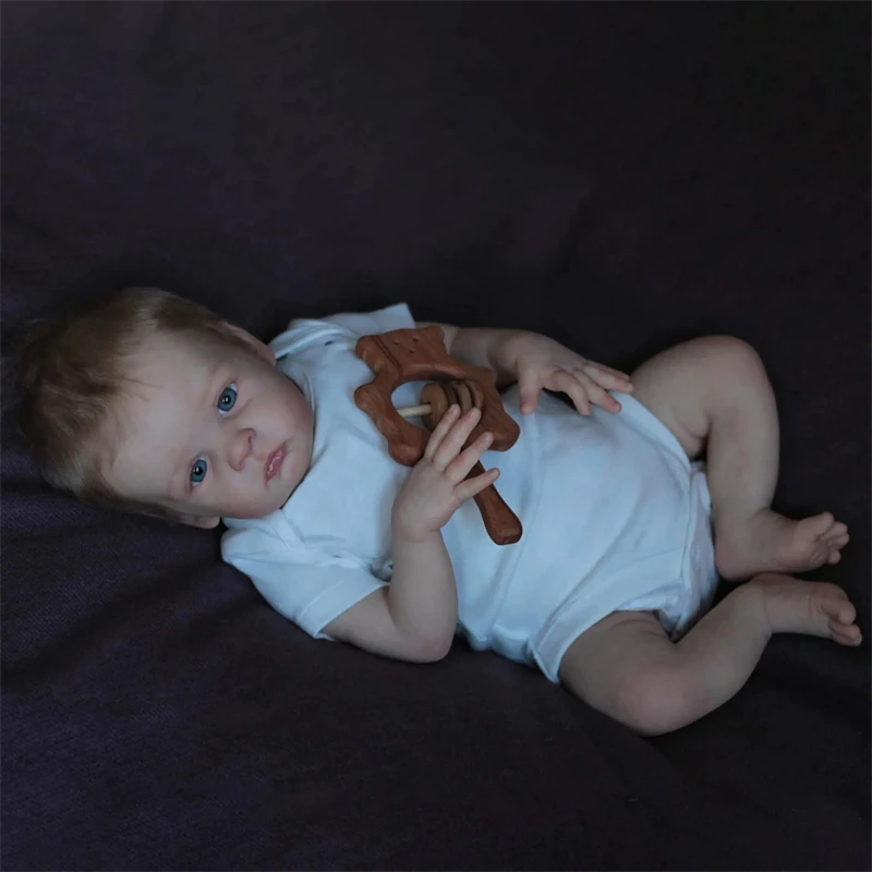 Wholesale NPK 55Cm Silicone Reborn Doll Realistic Newborn Real Lifelike Silicone Reborn Baby Dolls
