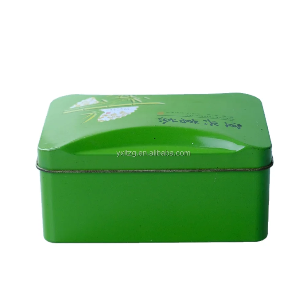 Customized Gift  Candy Packaging Tin Box Mint Metal Tin Case With Hinge