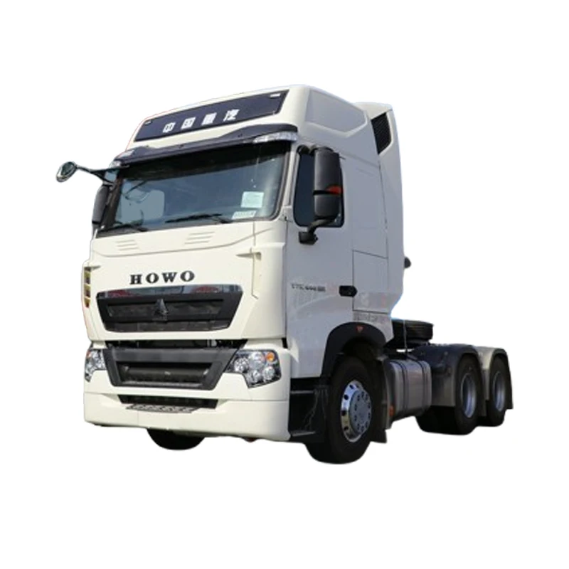 Heavy - Duty SINOTRUK Howo Tractor Truck Head 6X4 380 - 420Hp Good Quality and Inexpensive for Heavy Cargo Hauling