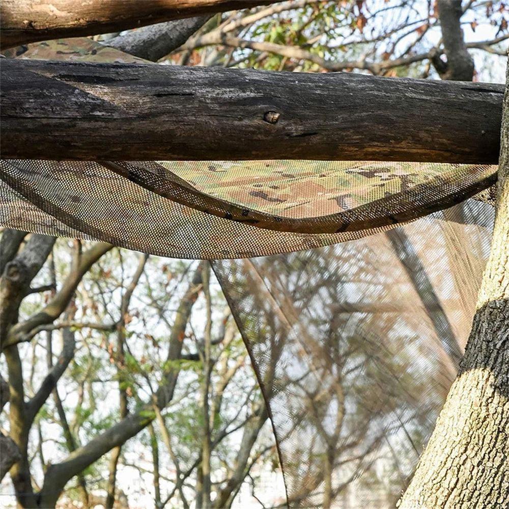 TRONYOND OEM 300D camouflage mesh eye Single Layer Camo Hunting Blind Sunshade Camping Watching Hide Shooting Camouflage Net