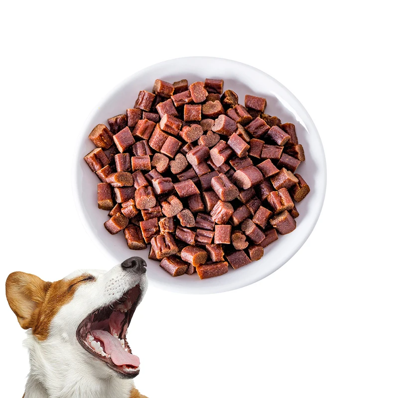 OEM Free Sample Beef Flavor Grains Pet Cat Dog Chew Training Snacks