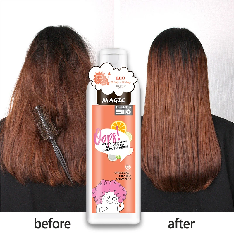 Factory custom private label hair conditioner and shampoo sets wholesale OEM ODM Chemical treated shampoo for professional salon