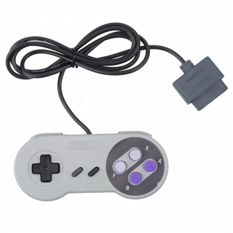 Classical Hot Selling Wired Joystick Game Controller Gamepad For Snes Classical Retro Game Gamepad