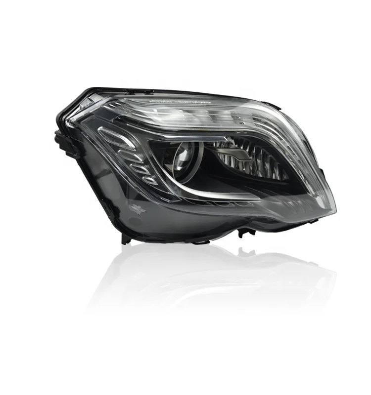  Hot sale Modified GLK headlight for 2012 - 2015 class upgrade modify facelift to DRL xenon low beam high