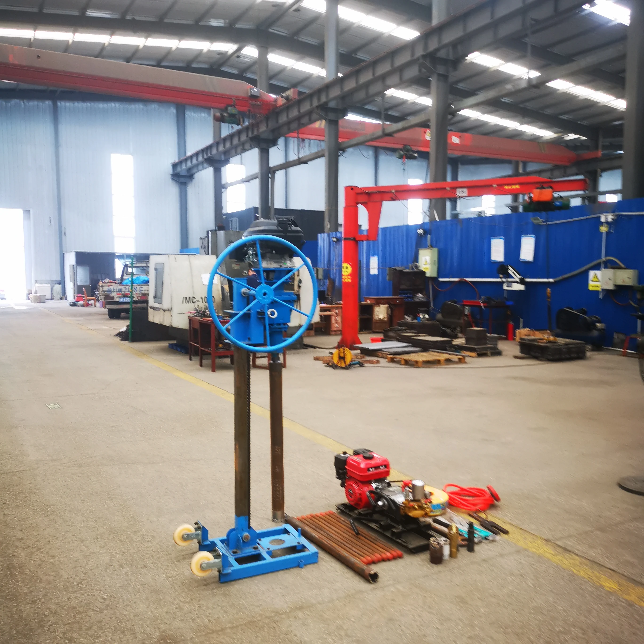 Горнодобывающая 20 м небольшая минеральная портативная геологоразведочная буровая установка для продажи