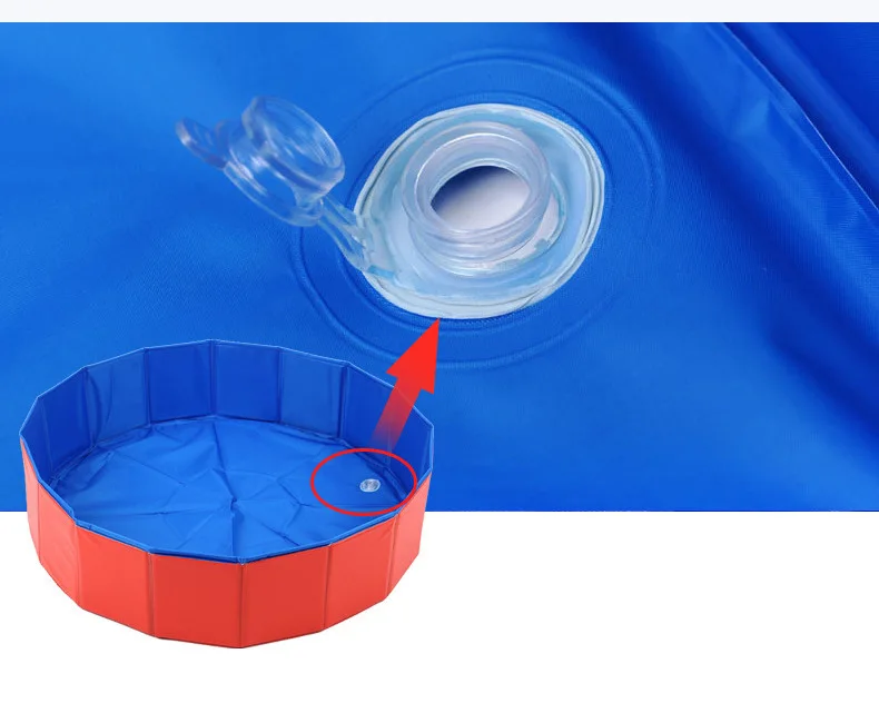 New Design Customized Pet Bath Sink Pool Pet Summer Outdoor Bathtub Pool For Dog Pet Dog Swimming Pool Dog Spa Bath Tub