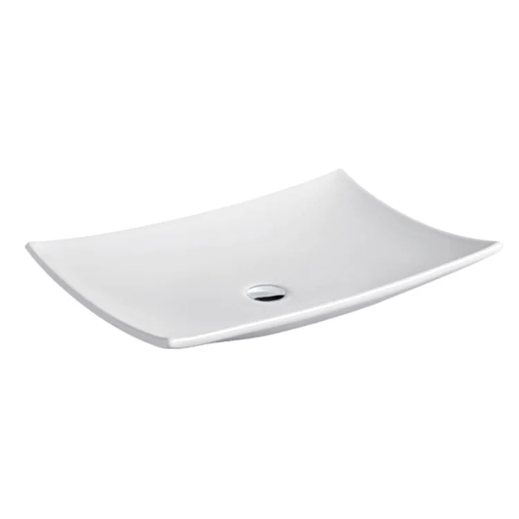 Chaozhou wash face basin porcelain trough sink for bathroom