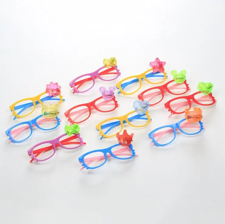 Novelty Gifts Cute Party Led Flashing Kids Glasses