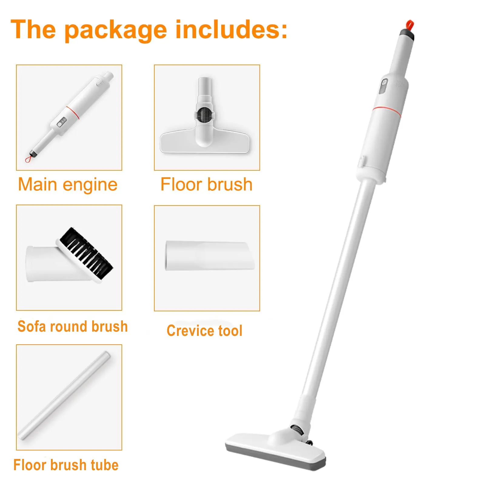 New design GS CE ROHS certified upright home use wireless cyclone floor Vacuum Cleaner