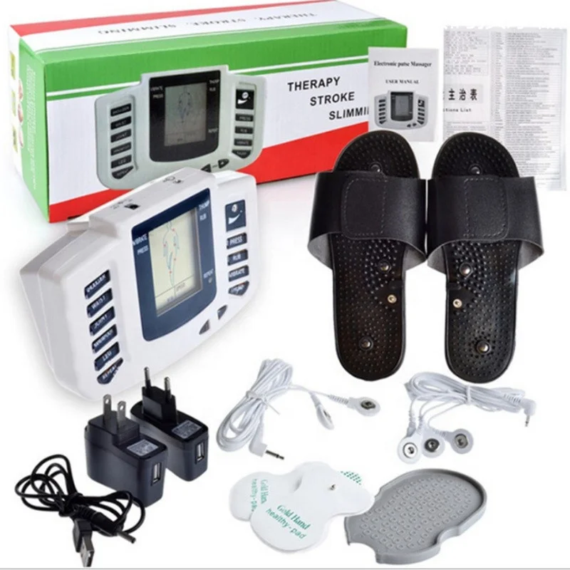 Digital therapy TENS Acupuncture Massager electronic Pulse massager