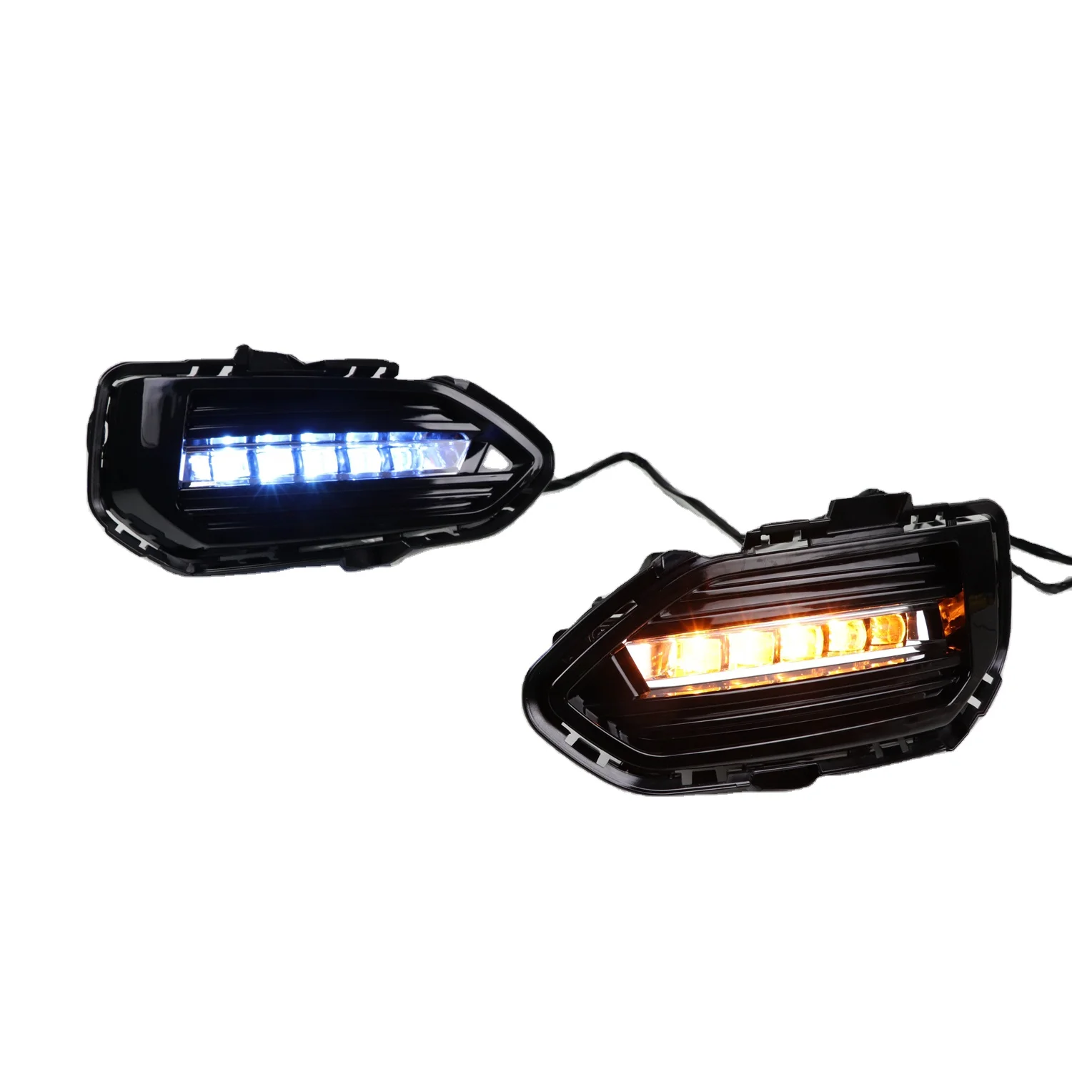 HSD-23003 Auto lighting System LED Car DRL Factory Price American Daytime Running Lights fits for Honda Jazz 2017 2018