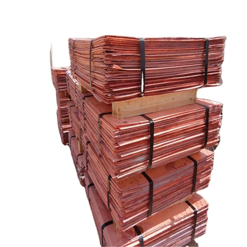 Pure Electrolytic Copper Cathode 99.99% for Sale China Origin
