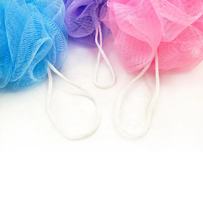 Travel hotel size shower bath loofah sponge necessary bath sponge disposibled , 1pack