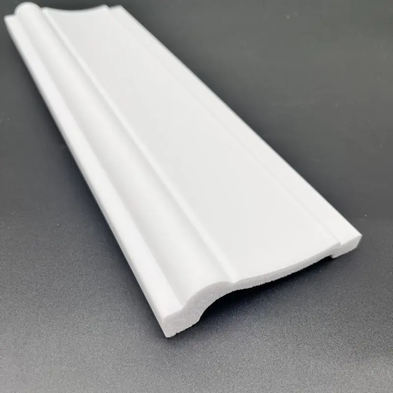 Easy Install Interior Decoration Polystyrene Anti-Moth Waterproof Flooring Accessories PS Skirting Board