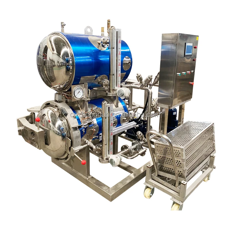 ZHONGNUO Small food test processing retort /Laboratory retort/pilot plant retort autoclave