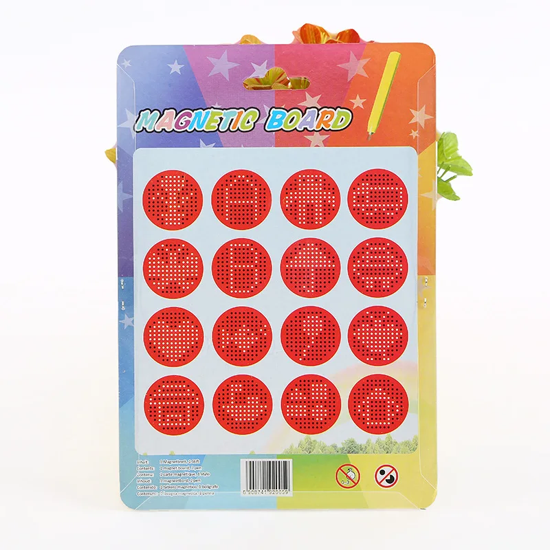 New arrival Round smart Steel ball writing board Drawing board Magnetic tablet for learning games