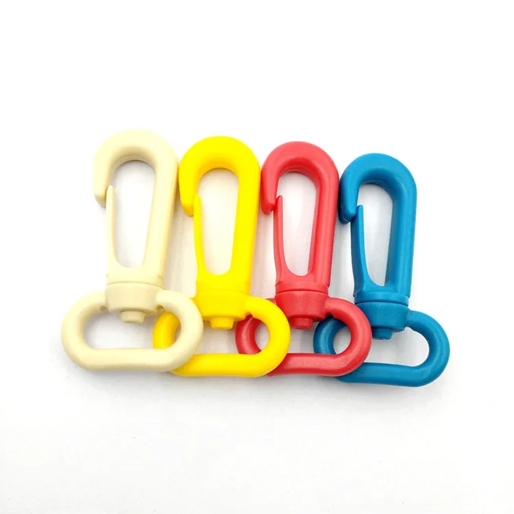 OEM высококачественный пластиковый крючок 20 мм вращающаяся Пряжка для сумки цветной аксессуары одежды экологически чистый материал