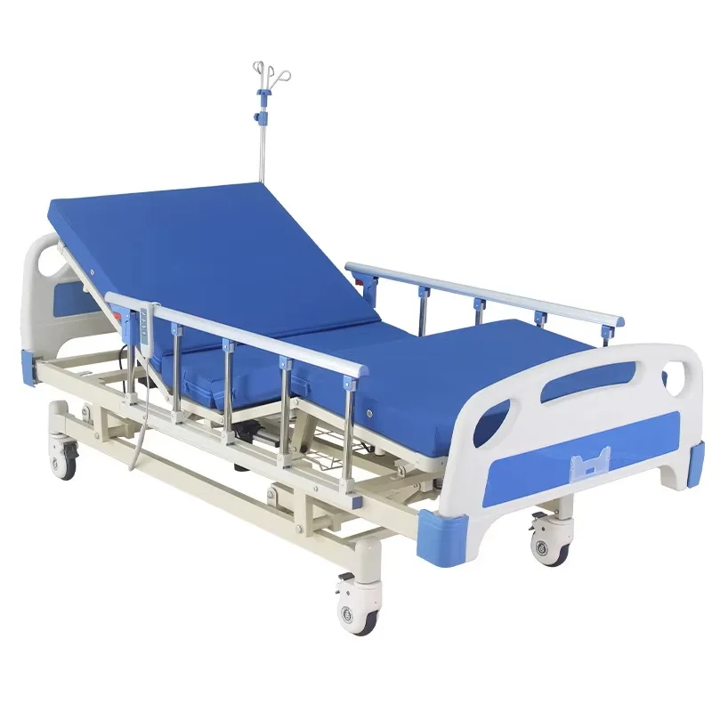 Adjustable height multifunctional electric hospital bed medical equipment enhancing comfort and mobility 3 functions care bed