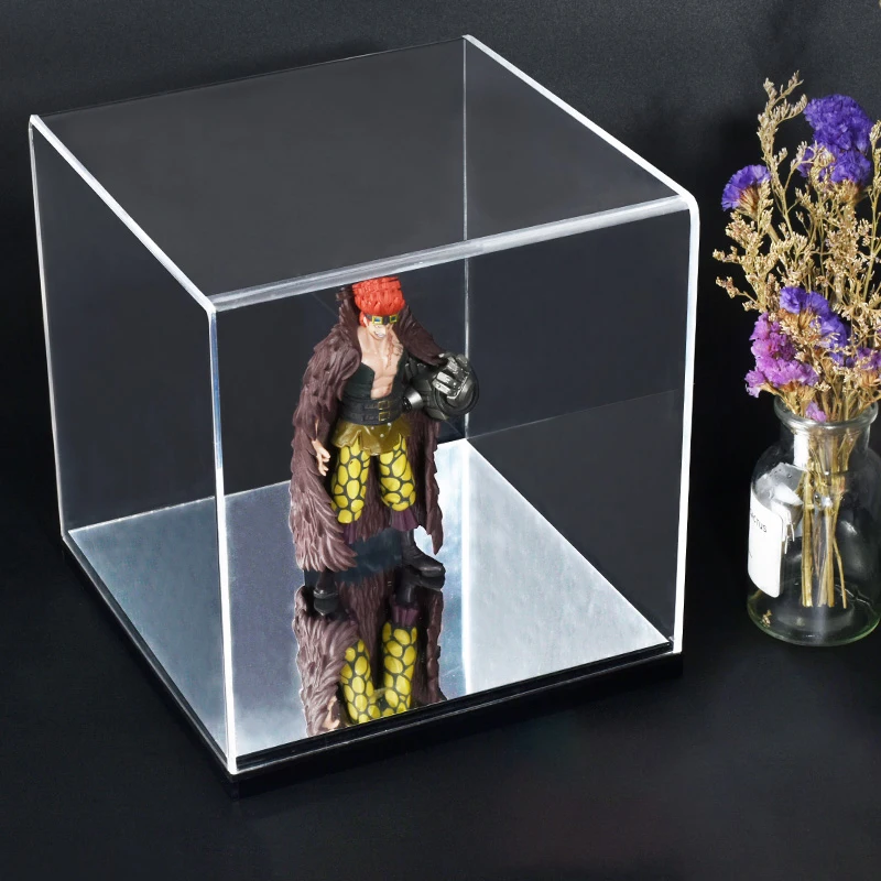 Custom clear Acrylic Display Case for Transparent Handmade Gundam Model Car