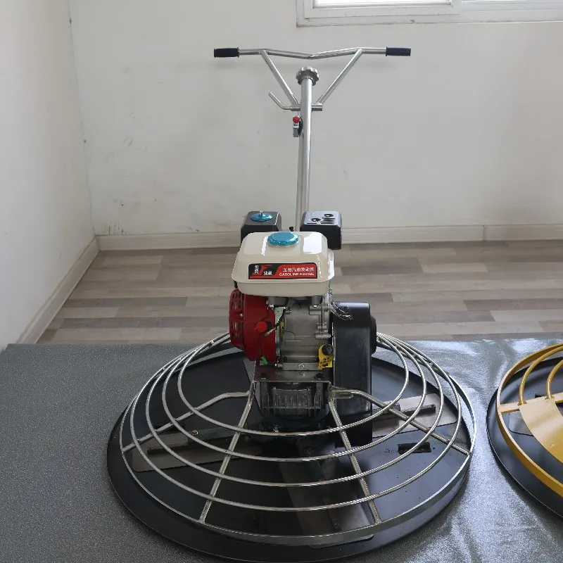 Suppliers DMR1000 power trowel machine GX160 gasoline engine walk behind power trowel machine 40' concrete power trowel