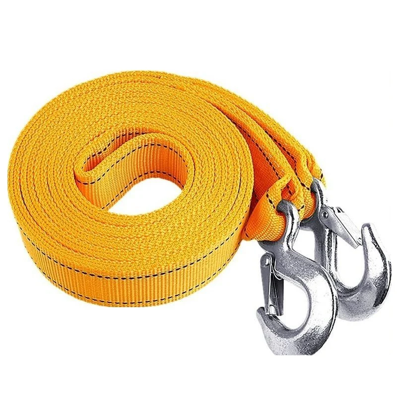 Heavy Duty Vehicle Polyester Cargo Belt Transport Lashing Belt trailer Tow Hook strap